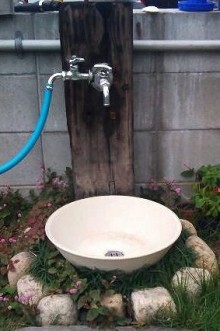 オリジナル立水栓